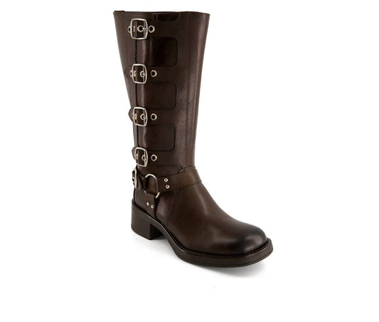 Andrea - Women's Tall Biker Boots