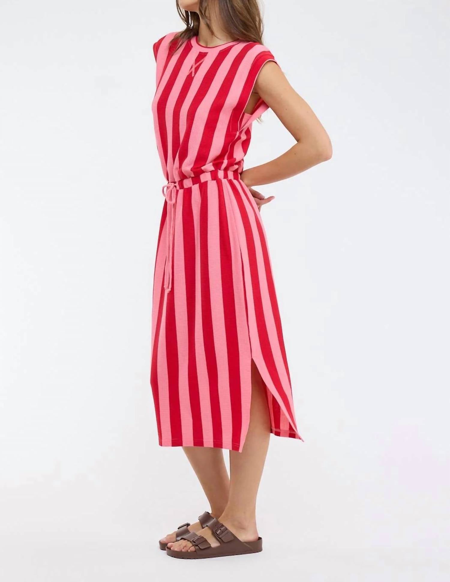 Wishlist - Presley Striped Midi Dress