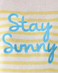 Lilly Pulitzer Kelsa Crewneck Sweater in resort white stay sunny embroidery - women's sweater - view 5
