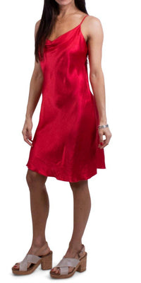 Gigi Moda - Madonna Satin Mini Dress