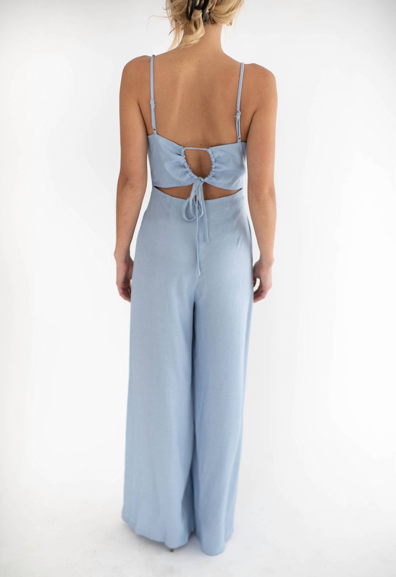 Falcon Park - Miya V-neck Jumpsuit
