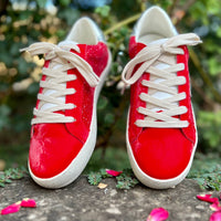 MiiM Women's Glazed Star Sneakers in red - women's sneaker - view 6