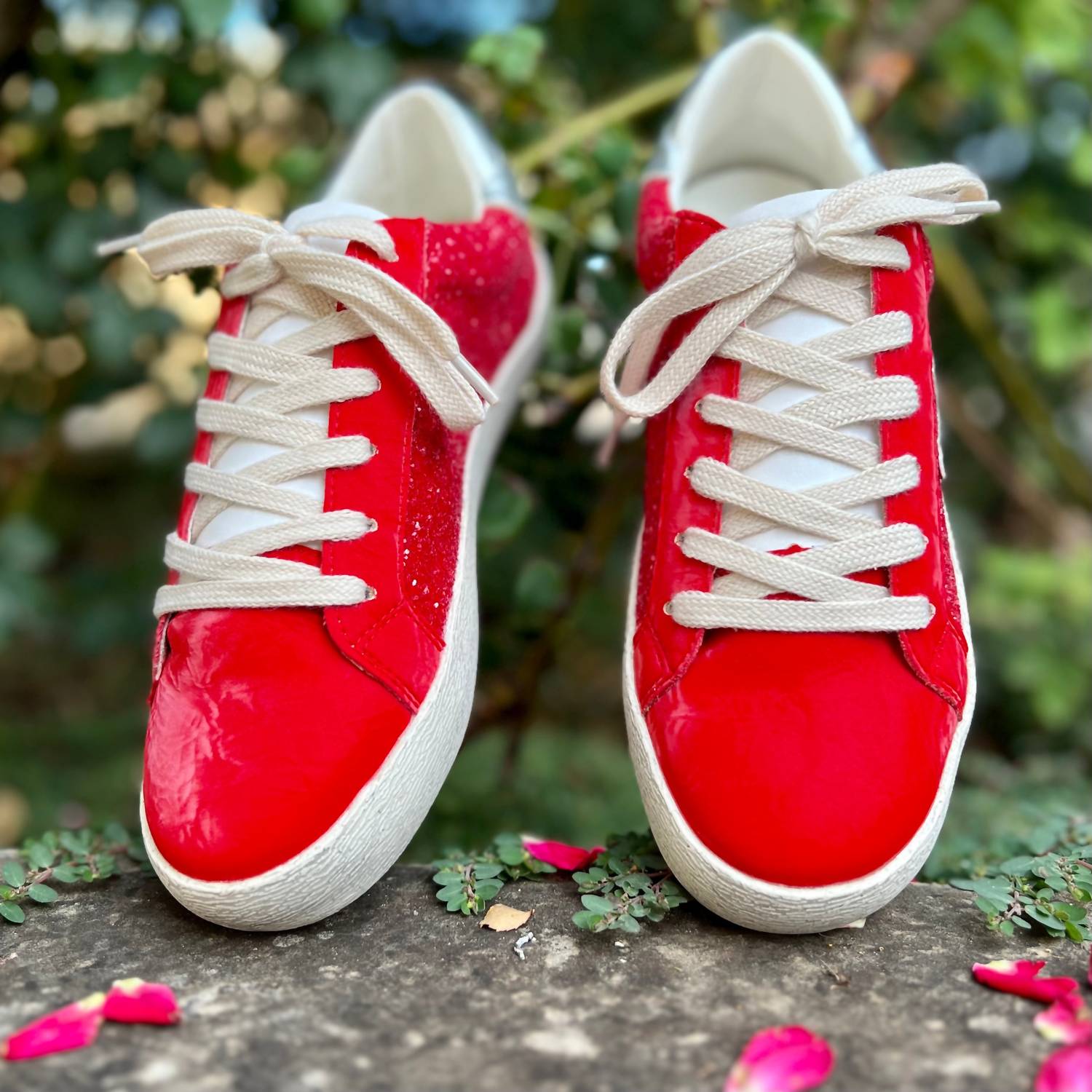 MiiM Women's Glazed Star Sneakers in red - women's sneaker - view 6
