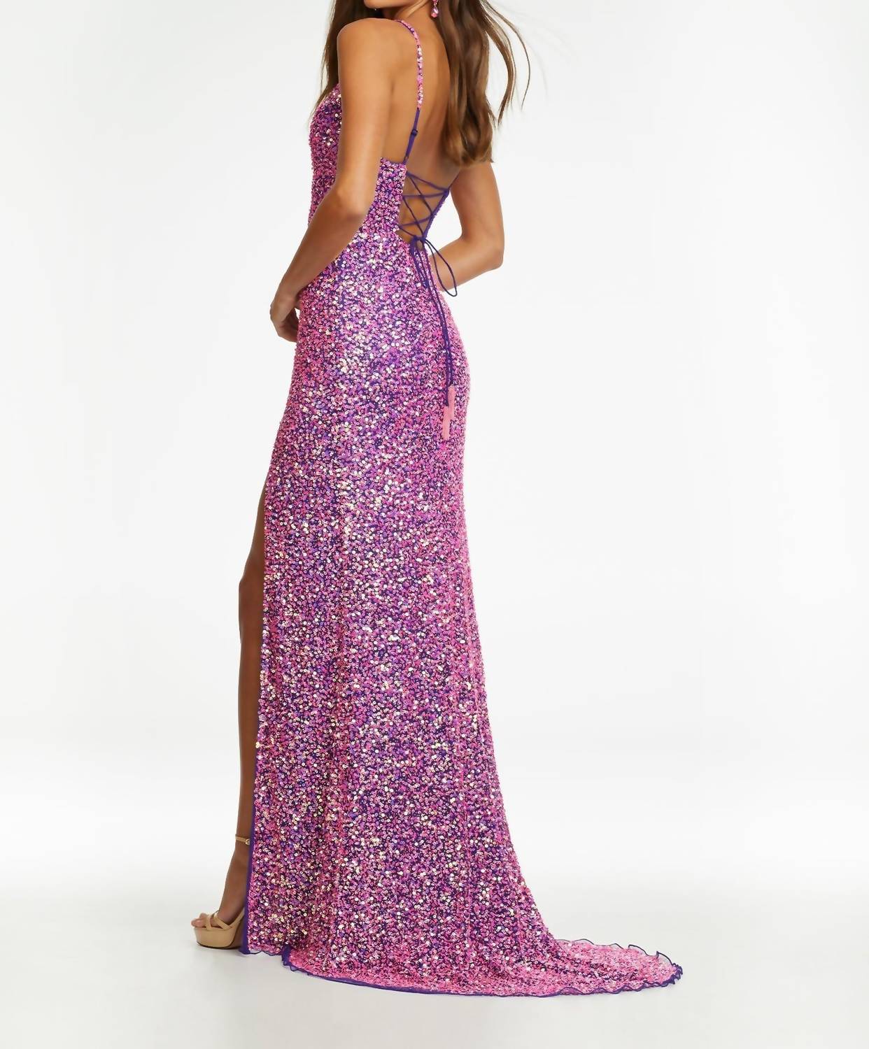Ashleylauren - Hand Beaded Gown