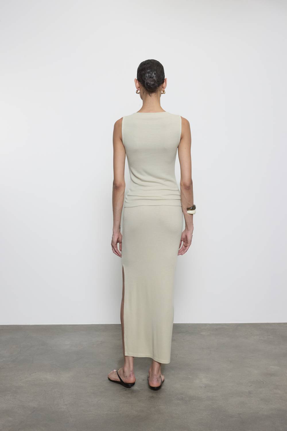 Enza Costa - STRETCH SILK KNIT ESSENTIAL SKIRT