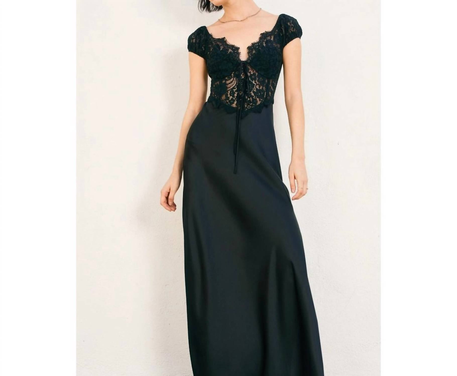 Dress Forum - Beatrice Satin Maxi Dress
