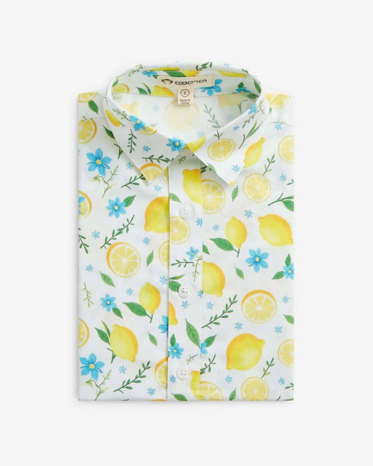 Appaman - Boy's Lemon Zest Day Party Shirt