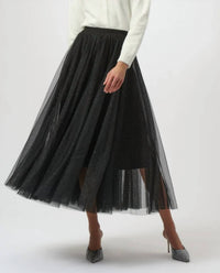 Joseph Ribkoff - Tulle Flared Skirt