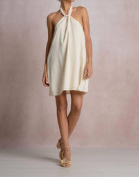 Elan - Women's Lucia Flowy Halter Dress