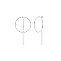 Gold & Honey - Women's Interchangeable Circle Drop Earrings