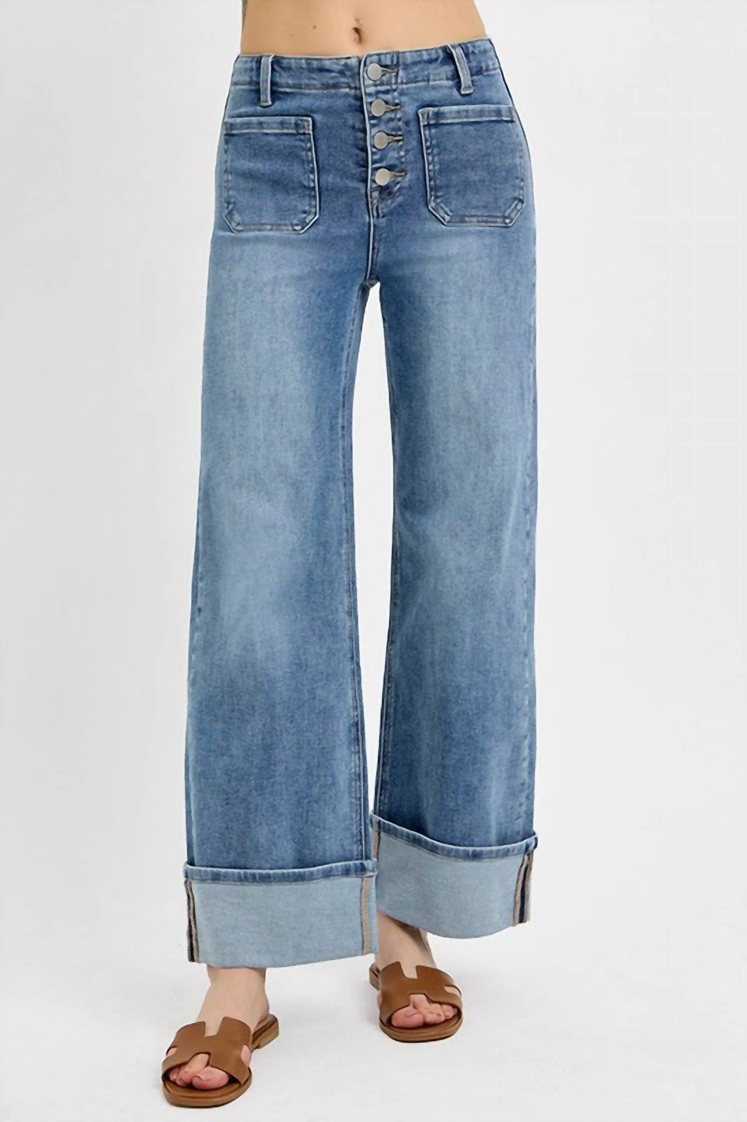 Risen - Margo Cuffed Jeans
