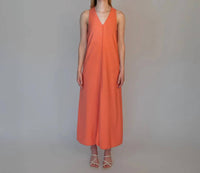 Alysi - V-Neck Maxi Dress