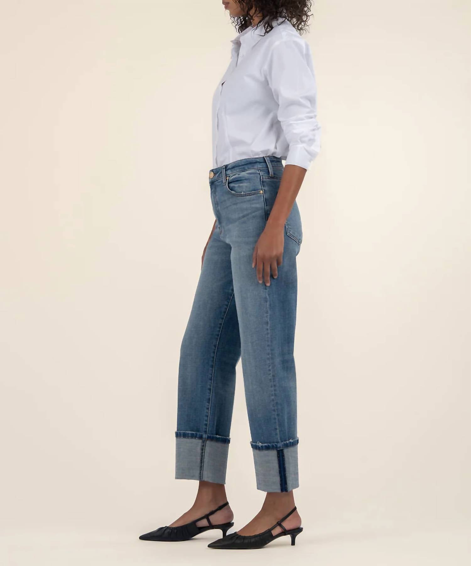 Kut From The Kloth - Sienna High Rise Wide Leg Jeans