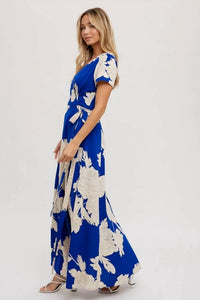 Bluivy - Coastal Maxi Wrap Dress