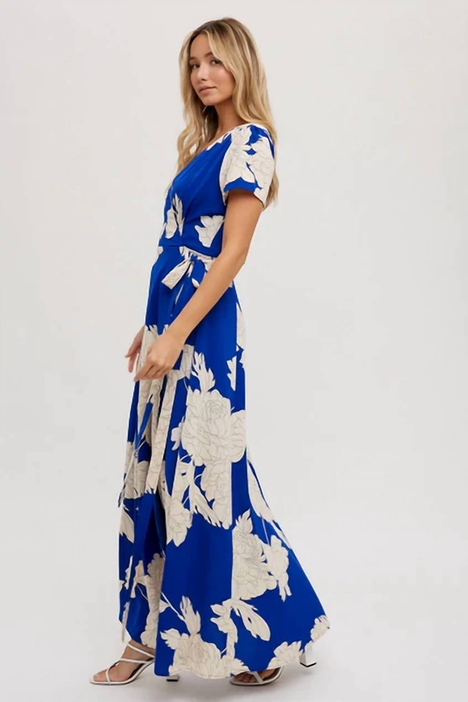 Bluivy - Coastal Maxi Wrap Dress