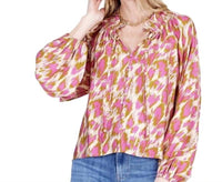 Joy Joy - Elastic Neck Peasant Blouse