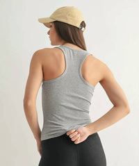 Mono B - Slim Fit Scoop Neck Tank Top