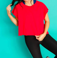 Rae Mode - Anna Open Back Slub Tee