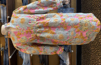 Uncle Frank - Brocade ruffle neck dress