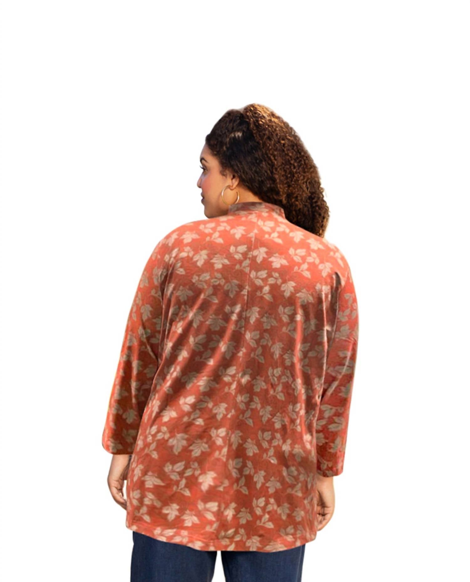 On The Plus Side - Mock Turtleneck Long Sleeve Sweater - Plus