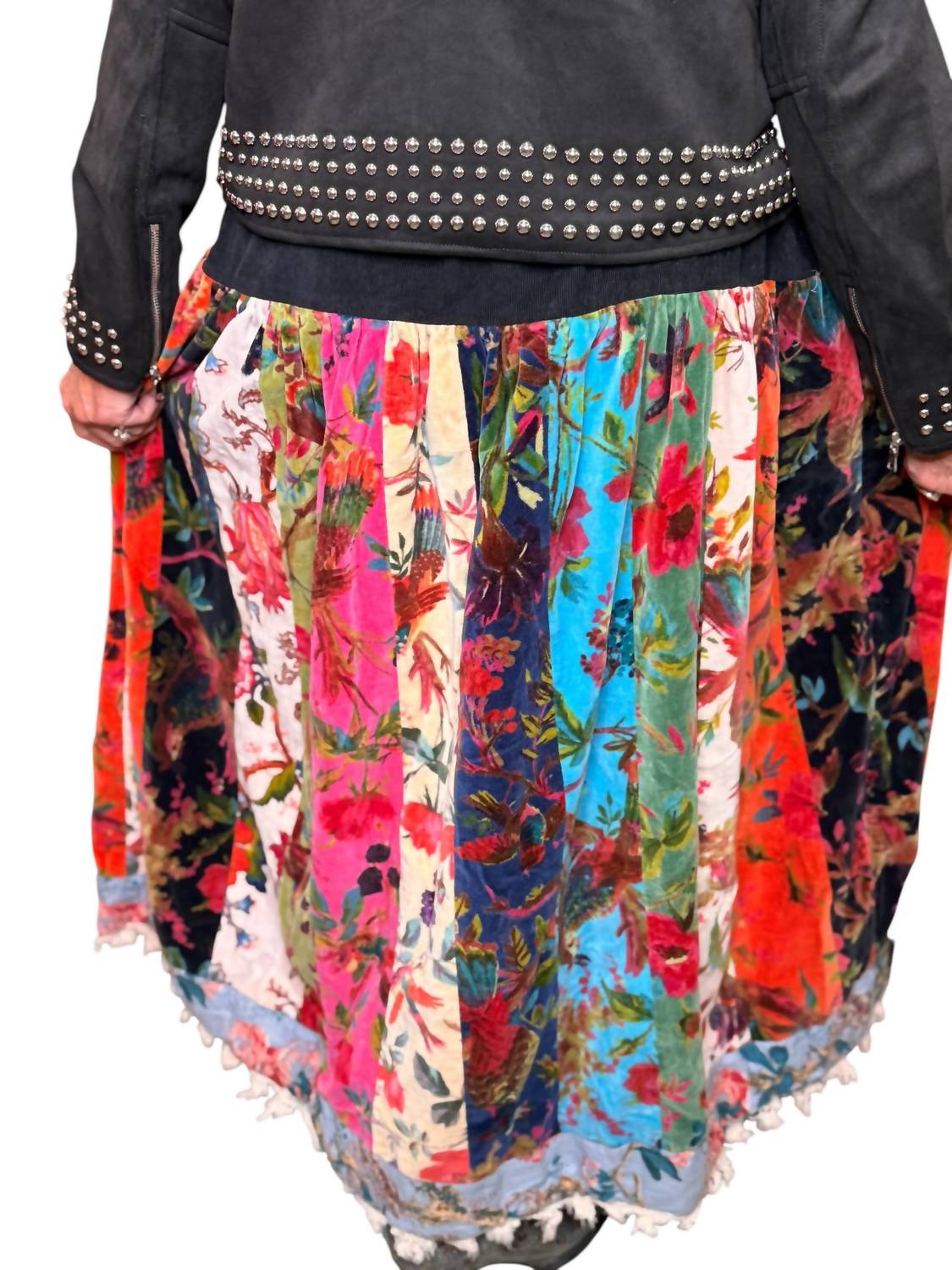 A Rare Bird - Velvet Convertible Skirt-Dress