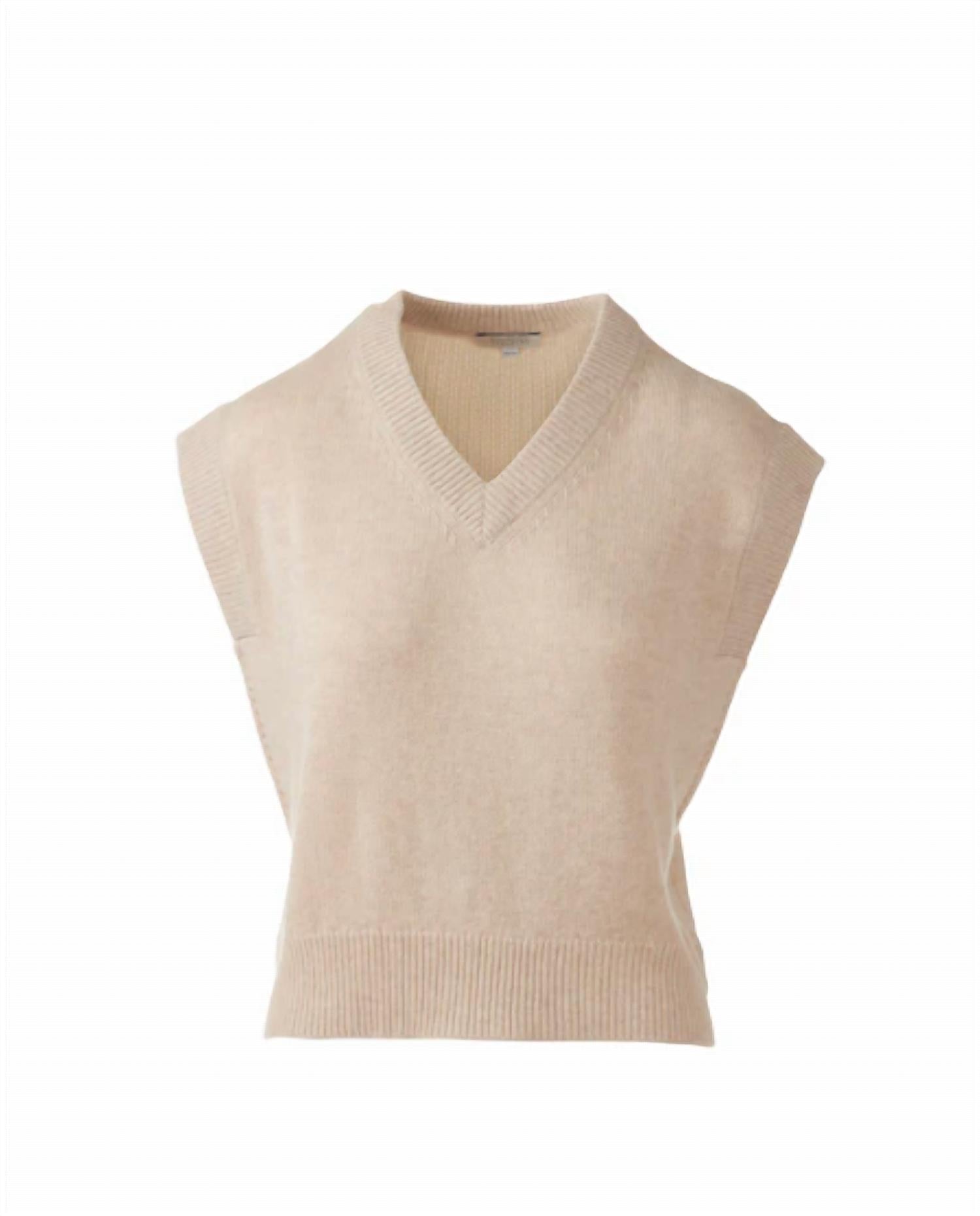 Kinross - Women's Marled Cap Vee Top