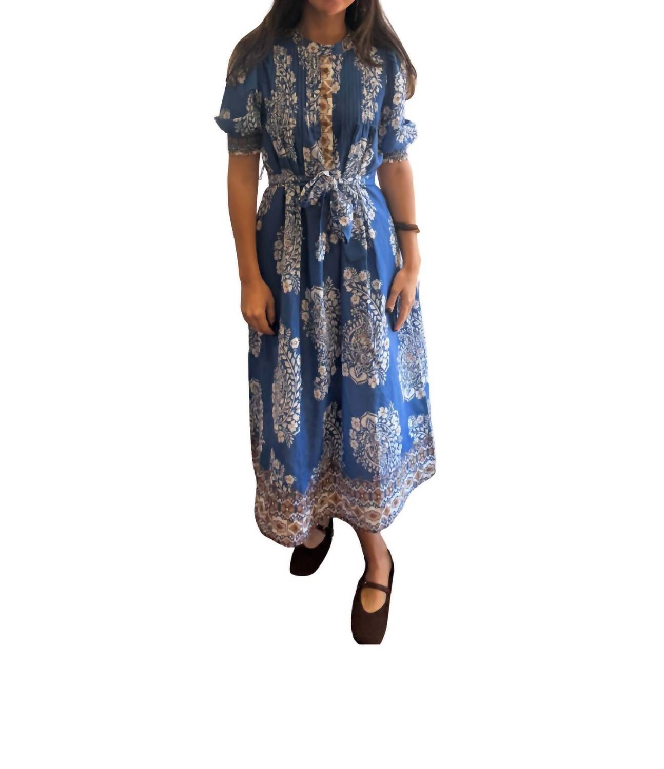 Joy Joy - Pin Tuck Maxi Dress