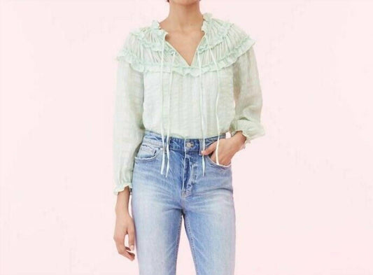 Rebecca Taylor - Silk Ruffle Boho Blouse