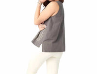 Coco + Carmen - Floral Embroidery Ava Tank