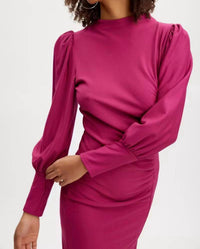 Gestuz - Rifagz Puff Fitted Midi Dress