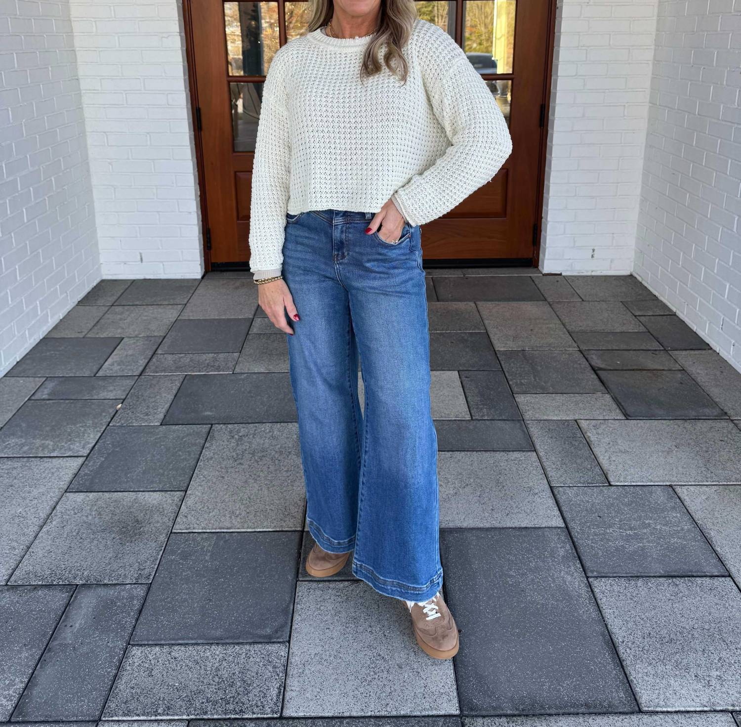 So Me - Christi Crochet Sweater