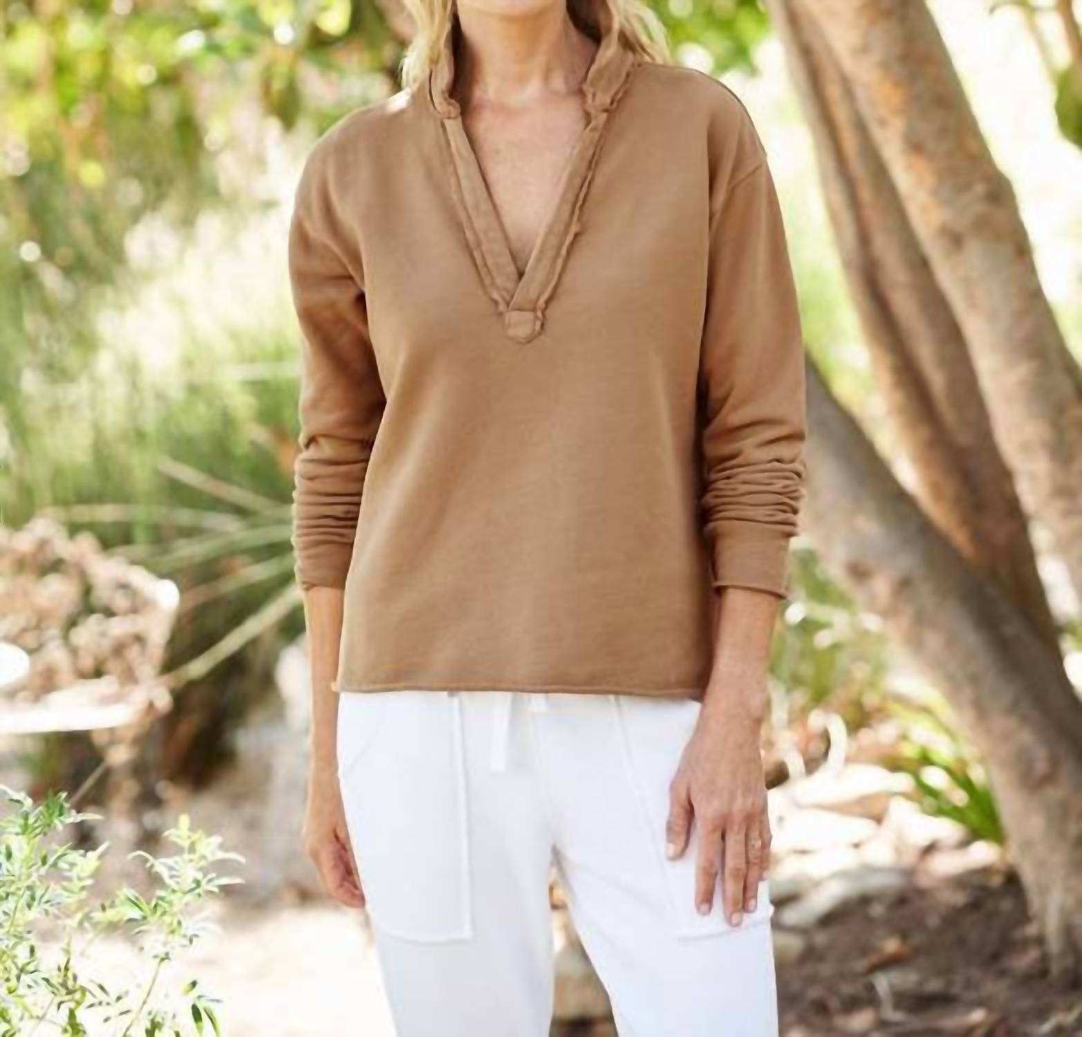 Frank & Eileen - Patrick Popover Henley Top