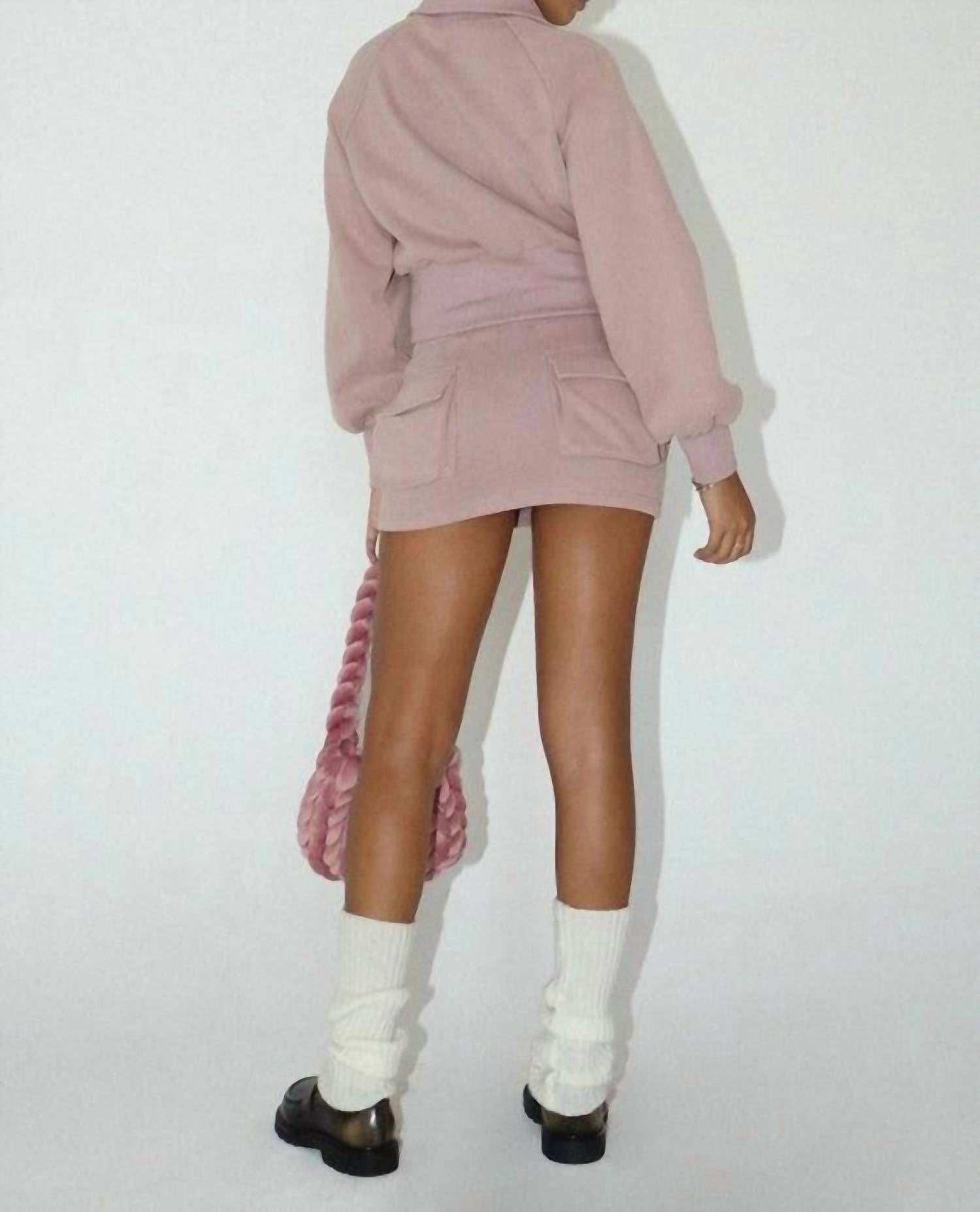 Bailey Rose - Mini Skirt And Sweatshirt Set