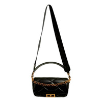 Versace - Women's La Medusa Chain Quilted Calfskin Leather Crossbody Bag