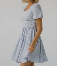 Mikarose - Mika Floral Puff Sleeve Dress