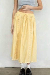 Things Between - Cotton Apron Skirt