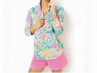 Lilly Pulitzer - UPF 50+ SKIPPER POPOVER TOP