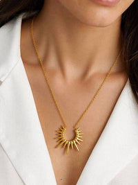 Flanerie By Maiq - Women's Sun Necklace