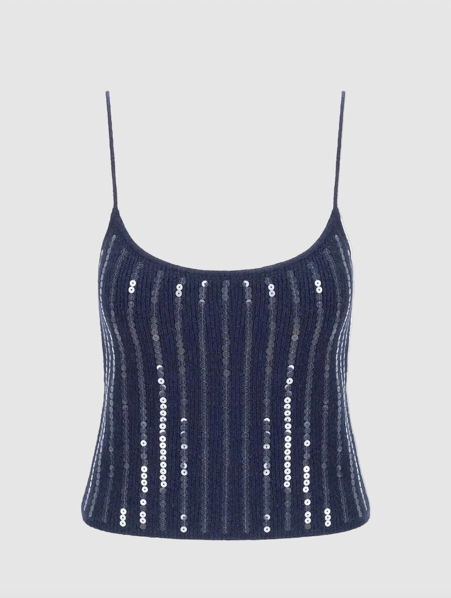Staud - Emerson Sequin Tank Top