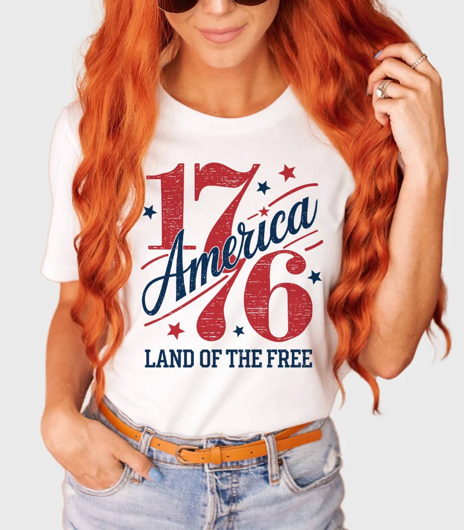 J.Coons - Land Of The Free Short Sleeve T-shirt