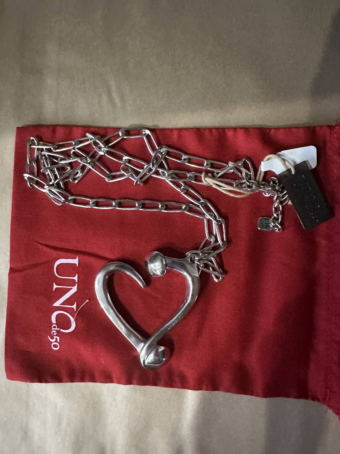 UNOde50 Women's Matching Necklace in silver - women's jewelry - view 5