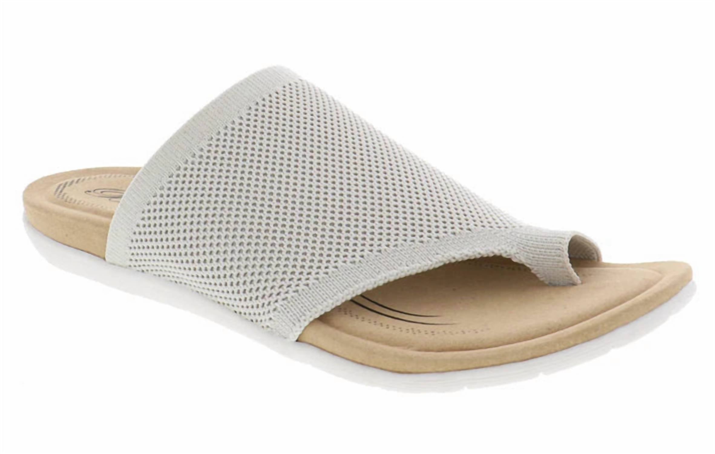 Biza Women's Lavish Slip-on Sandals in sand tan - women's sandal