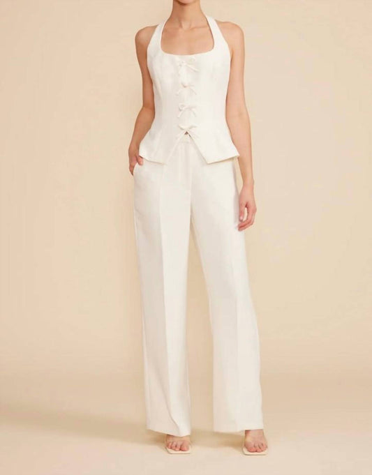 Lucy Paris - Clementine Halter Vest