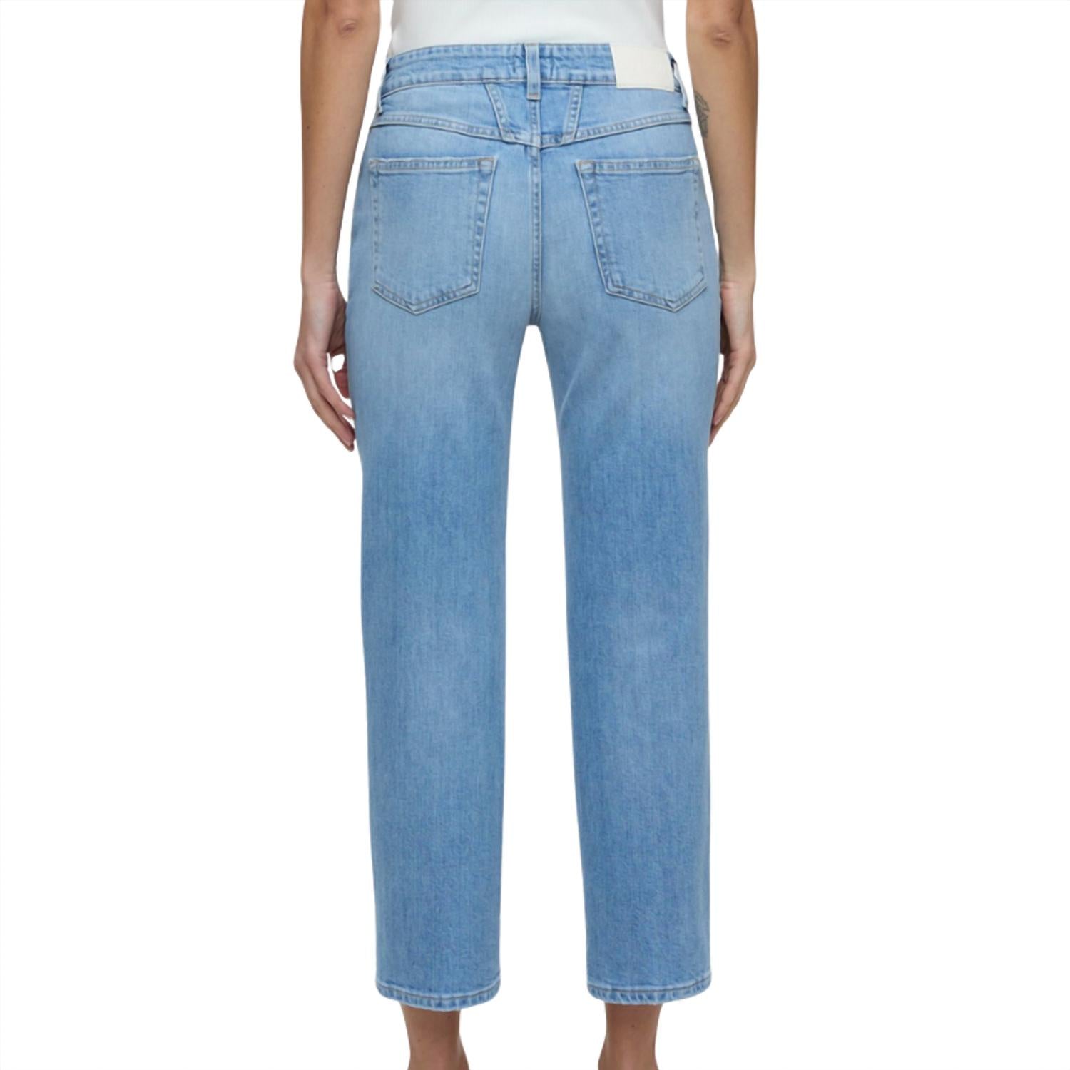 CLOSED Women's Milo Slim Jean in light blue - women's jeans - detail view