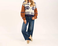 Pistola - Lana Crop High Rise Ultra Wide Jeans