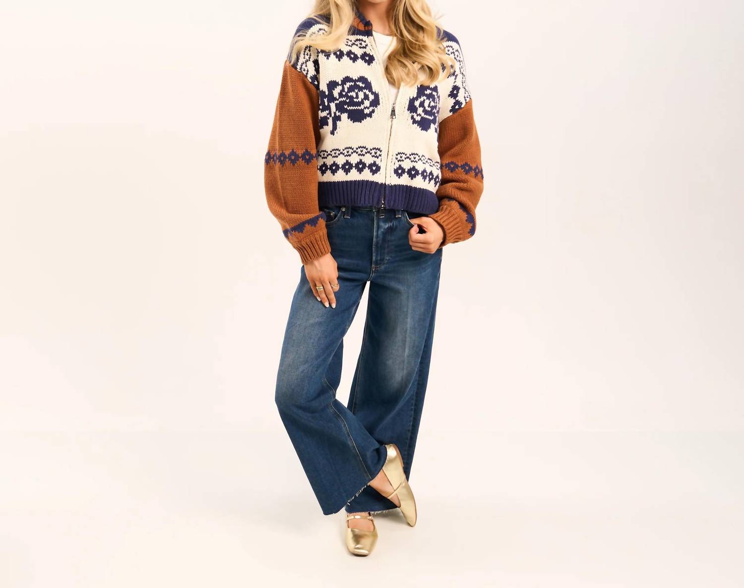 Pistola - Lana Crop High Rise Ultra Wide Jeans