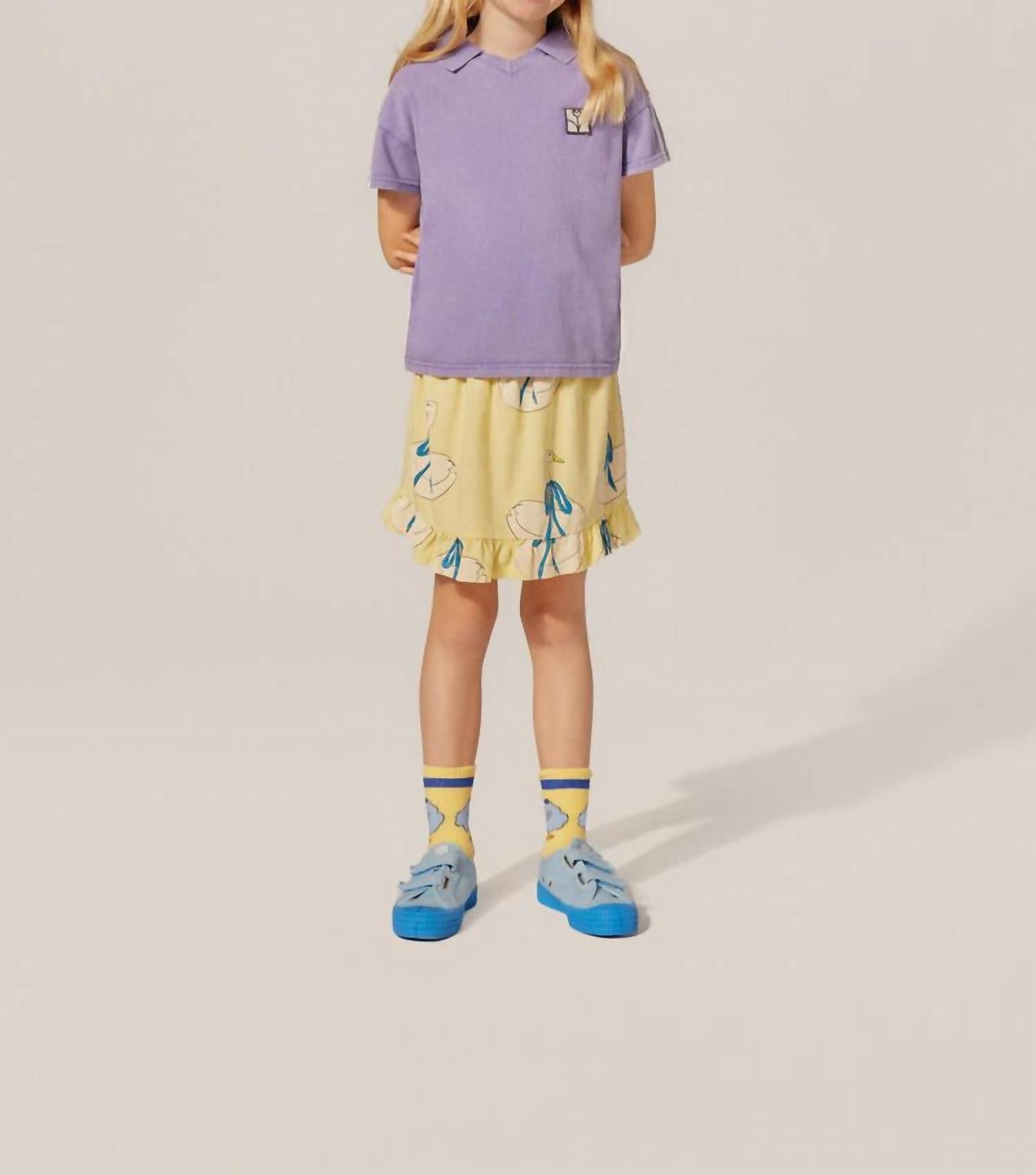The Campamento - Swans Allover Skirt