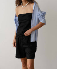 Donni. - Linen Tube Top