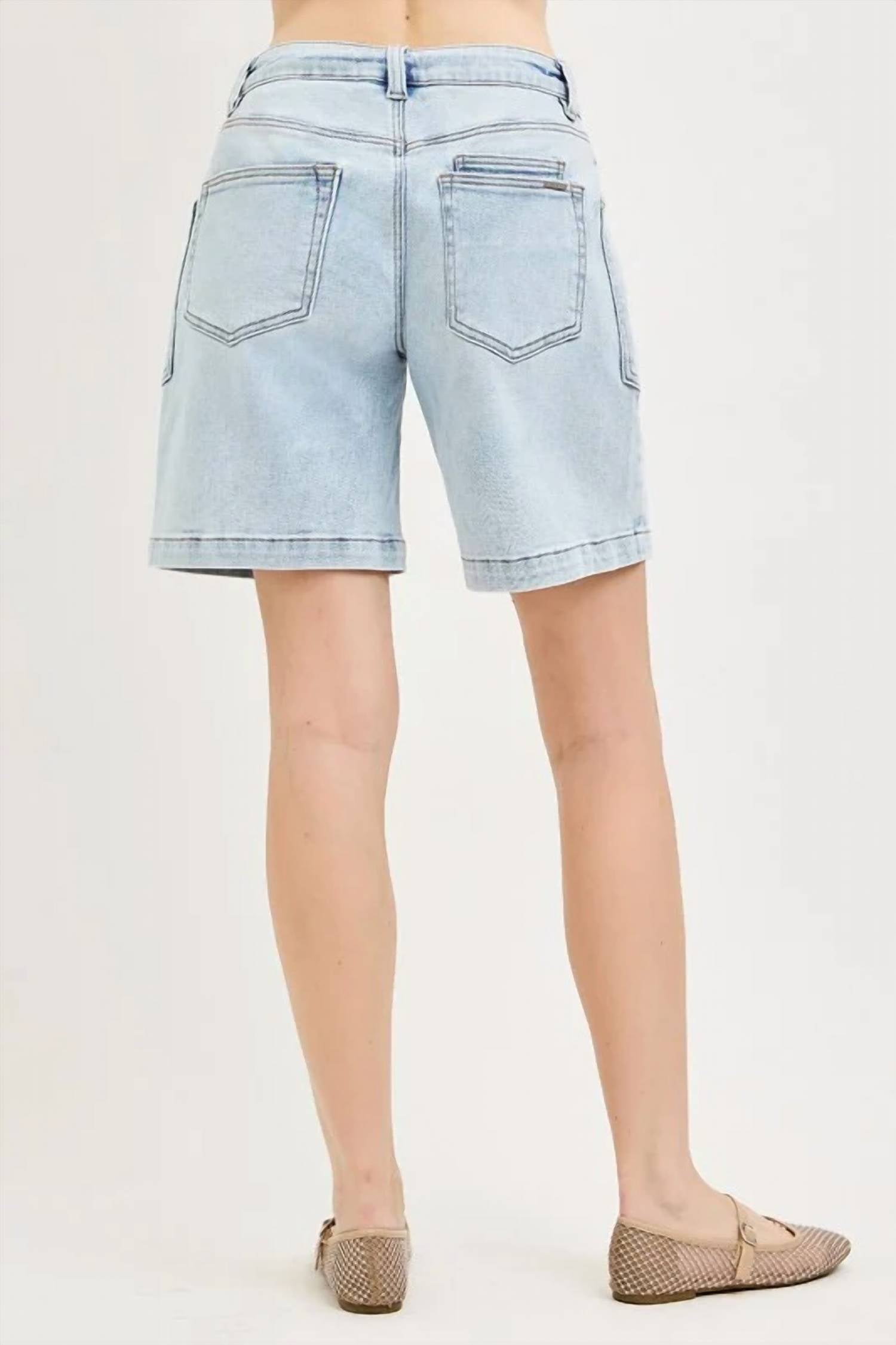 Risen - Sandra Slouchy Denim Drawstring Short