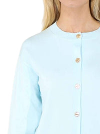 Metric Knits - Crewneck Long Sleeve Cardigan